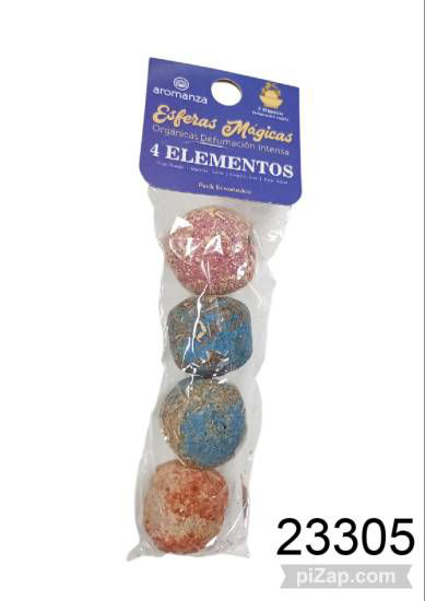 Imagen de ESFERAS MAGICAS "4 ELEMENTOS" X4U 3.26